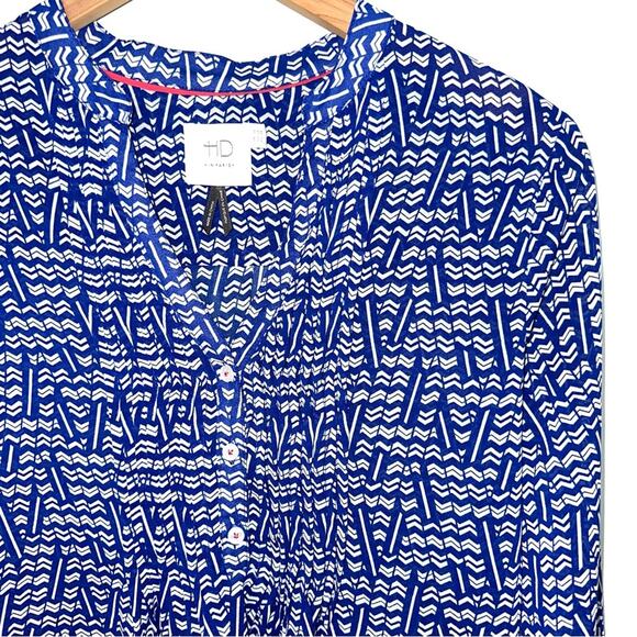 Anthropologie HD in Paris Kaveri Henley Top Size 2 - Picture 4 of 13